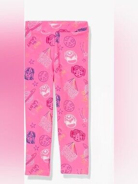 NWT Pink Star Wars Kids Leggings